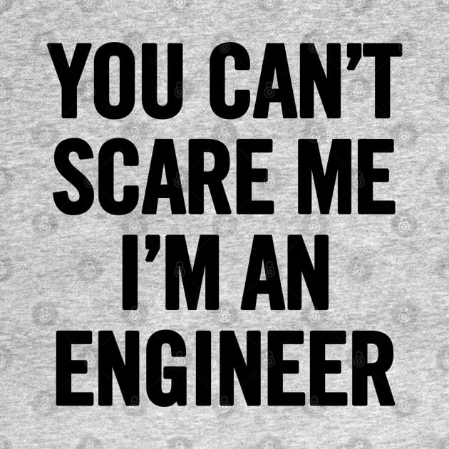 You Can't Scare Me I'm An Engineer by sergiovarela